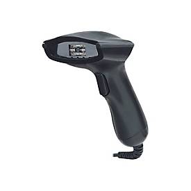 Manhattan 2D Handheld Barcode Scanner, USB, 430mm Scan Depth, Cable 1.5m, Max Ambient Light 100,000 lux (sunlight), Blac
