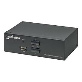 Manhattan - KVM-/Audio-/USB-Switch - 2 Anschlüsse