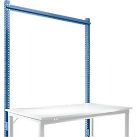 Manuflex Aufbauportal, für Grundtische Universal/Profi Standard, für Tischbreite 1500 mm, brillantblau