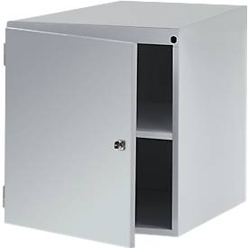 Manuflex Gehäuse-Unterbau, für Werkbank Profi Tiefe 700 mm, alusilber