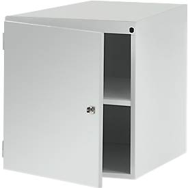 Manuflex Gehäuse-Unterbau, für Werkbank Profi Tiefe 700 mm, lichtgrau