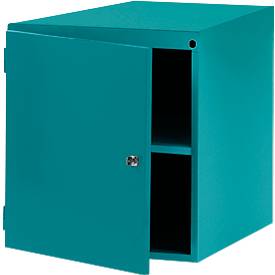 Manuflex Gehäuse-Unterbau, für Werkbank Profi Tiefe 700 mm, wasserblau