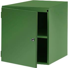 Manuflex Schubladen-Unterbauten, für Werkbank Profi Tiefe 700 mm, resedagrün