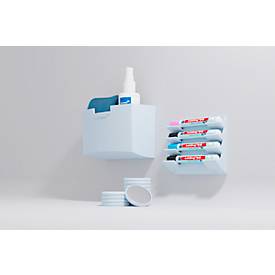 Markerhalter Legamaster, für Glasboards, für 4 Marker, Neodym-Magnet, chilly lake