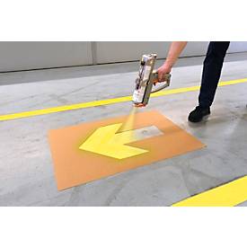 Markierpistole Durable DURALINE® EasyMover, für Dosen mit 750 ml Inhalt, L 260 x B 80 x H 260 mm, Kunststoff, grau