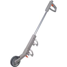 Markierstange Durable DURALINE® EasyTrack S, ergonomisch, für Dosen mit 750 ml, Strichbreite 60 mm, gummiertes Laufrad, L 200 x B 80 x H 1000 mm, grau