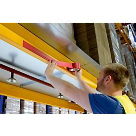 Markierungsband Durable Basic, für Innenbereich, selbstklebend, wieder ablösbar, B 50 mm, Weich-PVC, rot