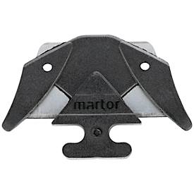 MARTOR SECUMAX Klinge 3550, 10 St., L 38,9 x B 25,8 mm, Stahl, Materialstärke 0,3 mm