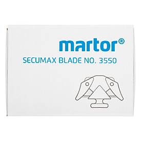 MARTOR SECUMAX Klinge 3550, 10 St., L 38,9 x B 25,8 mm, Stahl, Materialstärke 0,3 mm