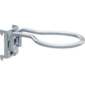 Maschinenhalter WFI, für Lochplatten mit Lochgröße 9 x 9 mm & Lochabstand 38 mm, B 60 mm, Stahl, 5 Stück