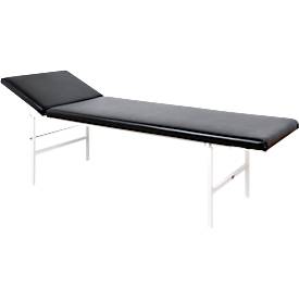 Massage- und Untersuchungsliege, 2000 x 700 x 650 mm, schwarz