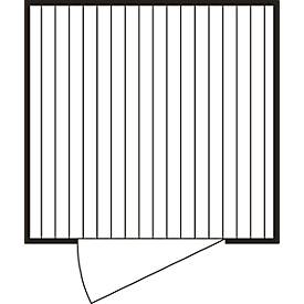 Materialcontainer MC 1200, verzinkt, zerlegt, mit Holzfußboden