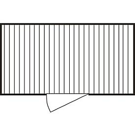 Materialcontainer MC 1400, lackiert, montiert, mit Holzfußboden