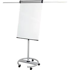 MAUL Flipchart solid Rundfuß + 5 Blöcke á 20 Blatt und 4 Marker gratis