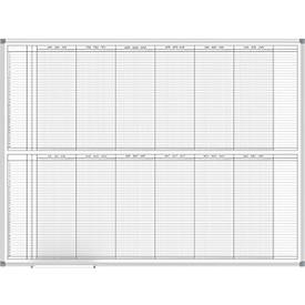 MAUL Jahresplaner Basic 6-35-12/9 SET, inkl. Magnetbändern und Schere