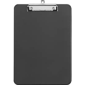 MAUL Klemmbrett, DIN A4, Kunststoff, mit Aufhängeöse, schwarz