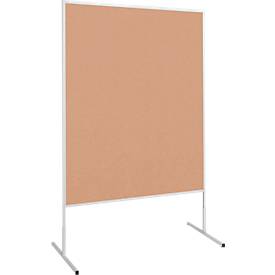 Maul Moderationstafel Maulstandard, Oberfläche Filz, Kork o. Papier, mobil, Kork