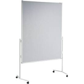 MAUL Moderationstafel Pro, Papierbeschichtung, B 1200 x H 1500 mm, weiß