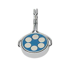 Maul Neodym-Magnet mit Karussell-Haken, Stahl, Ø 38,5 mm, Haftkraft 50 kg