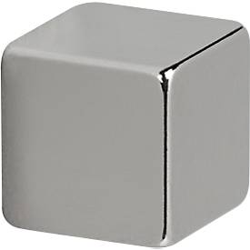 MAUL Neodym-Magnet Würfel 10x10x10mm, 4 Stück