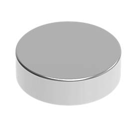 MAUL Neodym-Scheiben-/Zylindermagnet ø 10 mm x 3 Scheibe, 10 Stück