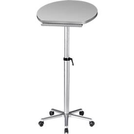 MAUL Stehpult, 930er Serie, Platte grau