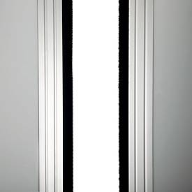 MAUL Stellwandsystem MAULconnecto, Steckmodule, 1x Whiteboard, 1x Akustikvlies, 1x Kork, Klettverbindung, H 1800 x B 1000 mm, silber