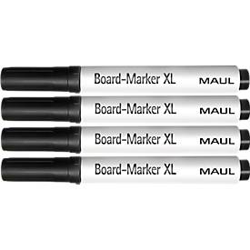 MAUL Tafelschreiber XL, schwarz, 4 Stück