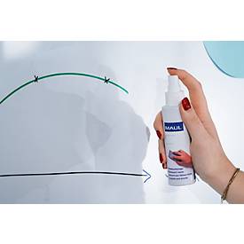 MAUL Whiteboard 2000 + 31teiliges Zubehör-Set, platingrau