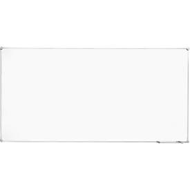 MAULpro Whiteboard 2000, emailliert, alusilber, 1000 x 2000 mm
