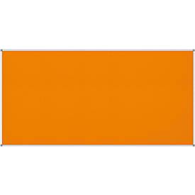 MAULstandard Pinboard, Textil, 900 x 1800 mm, orange