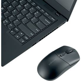 Maus Kensington MY430 EQ, kabellos, wiederaufladbarer Akku, 6 Tasten und Scrollrad, 1000/1600/2400 dpi, PCR, schwarz