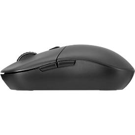 Maus Kensington MY430 EQ, kabellos, wiederaufladbarer Akku, 6 Tasten und Scrollrad, 1000/1600/2400 dpi, PCR, schwarz