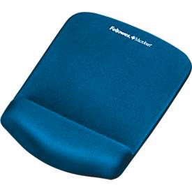 Mauspad-Handgelenkauflage Fellowes PlushTouch, rutschfest, ergonomisch, blau