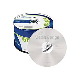 MediaRange - 50 x DVD-R - 4.7 GB (120 Min.) 16x - Spindel