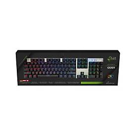 MediaRange Gaming Series MRGS101 - Tastatur - Hintergrundbeleuchtung - USB - QWERTZ - Deutsch