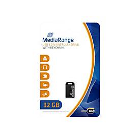 MediaRange Nano - USB-Flash-Laufwerk - 32 GB - USB 2.0 - Schwarz