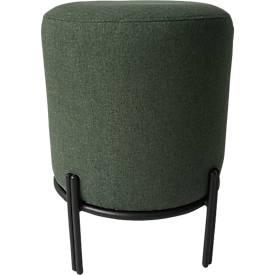 meet by Paperflow Hocker Nest, mit Schutzkappen, Polyester & Stahl, grün