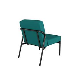 meet by Paperflow Outdoor Sessel MEDSO, Polypropylen/Stahl, Sitzhöhe 41 cm, Größe S, blau