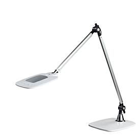Meet_by_Paperflow meet powered by Paperflow JIM LED tafellamp zilver/wit, 860 lm, 3-kleuren CCT, sensor, scharnierarm