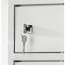 Mehrpreis für Zylinderschloss mit 2 Schlüsseln