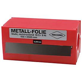Metallfolie D.0,250mm VA 1.4301 L.2500mm B.150mm
