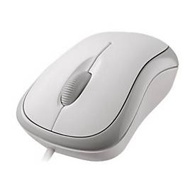 Microsoft Basic Optical Mouse for Business - Maus - rechts- und linkshändig - optisch - 3 Tasten - kabelgebunden