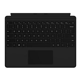 Microsoft Surface Pro Keyboard - Tastatur - mit Trackpad - hinterleuchtet - Deutsch - Schwarz