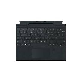 Microsoft Surface Pro Signature Keyboard mit Fingerabdruckleser - Tastatur - mit Touchpad, Beschleunigungsmesser, Surfac
