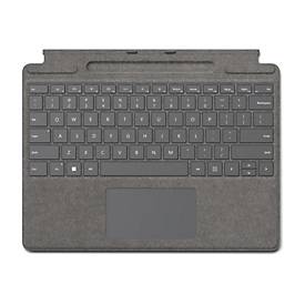 Microsoft Surface Pro Signature Keyboard - Tastatur - mit Beschleunigungsmesser, Touchpad, Surface Slim Pen 2 Ablage- un