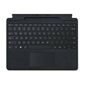 Microsoft Surface Pro Signature Keyboard - Tastatur - mit Beschleunigungsmesser, Touchpad, Surface Slim Pen 2 Ablage- un