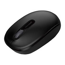 Microsoft Wireless Mobile Mouse 1850 - Maus - rechts- und linkshändig - optisch - 3 Tasten - kabellos - 2.4 GHz - kabelloser Empfänger (USB)