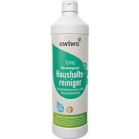 Mikrobiologischer Allzweckreiniger awiwa® live, pH-neutral, geruchsentfernend, 1 l/10 l