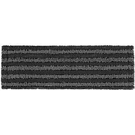 Mikrofasermopp Dust Killer Grey, Breite 400 mm, mit Taschen und Laschen, 1 Paket mit 5 Stück